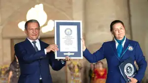 Международный фестиваль «Праздник дыни – 2026» в Хиве завершился установлением мирового рекорда