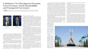 Журнал «China Investment»: В Узбекистане формируется уникальная модель устойчивого развития