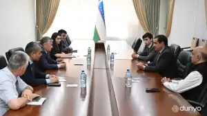 Первый заместитель министра иностранных дел Узбекистана принял основателя газеты «The Times Kuwait»