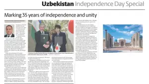 “The Japan Times” газетаси: Ўзбекистон Япония билан стратегик шерикликнинг янги векторини белгилаб олди