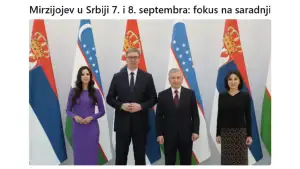 “SrpskiPogled”: Ўзбекистон Президентининг Сербияга бўлажак ташрифи ҳамкорликни ривожлантириш учун янги имкониятлар очади