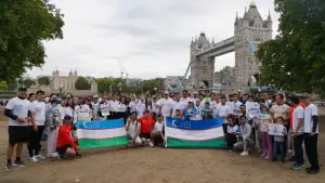 В Лондоне состоялся марафонский забег "Mustaqillik Run", посвященный 35-летию независимости Узбекистана
