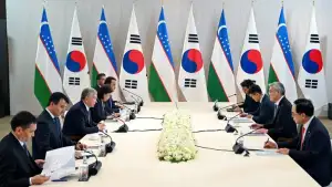 Президент Узбекистана принял руководителей компаний «Hyundai Motor Group», «Kia» и «Hyundai Rotem»