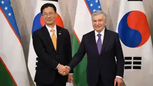 Президент Узбекистана принял руководителя Корейской корпорации поддержки зарубежной инфраструктуры и урбанизации