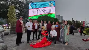 В центре Куала-Лумпура прошли культурные мероприятия, посвященные независимости Узбекистана