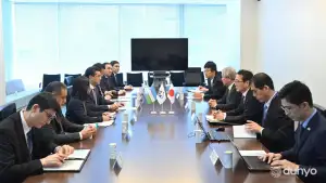 O‘zbekiston tashqi ishlar vaziri Tokioda JICA prezidenti bilan muzokaralar o‘tkazdi