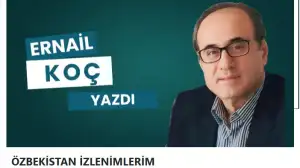 Ernail Koch: O‘zbekiston bilan faxrlanish hissi va uning yanada rivojlanishiga bo‘lgan ishonch bilan Turkiyaga qaytdim