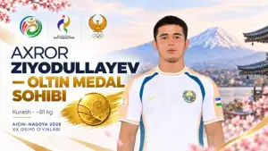 Аичи-Нагоя-2026: Ўзбекистон ҳисобига навбатдаги олтин медаллар қўшилди