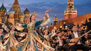Дни культуры Узбекистана в России открылись торжественным концертом в Государственном Кремлёвском дворце
