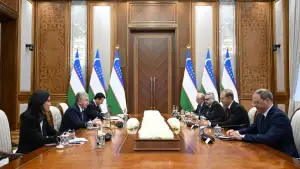 Президент Узбекистана принял российскую делегацию