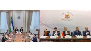 O‘zbekiston va Singapur parlamentlararo aloqalarini mustahkamlash istiqbollarini ko‘rib chiqmoqda