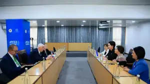 Ўзбекистон парламенти делегацияси Буюк Британия парламенти спикери билан учрашув ўтказди