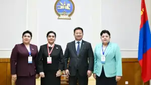Delegation of Uzbekistan attends the Women Parliamentarians World Forum in Ulaanbaatar