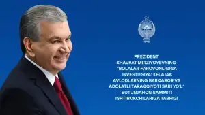 O‘zbekiston Prezidenti: Har bir bola hozirning o‘zida mehr, xavfsizlik, sifatli ta’lim va zarur tibbiy yordamga haqli