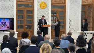 Франциялик журналистга “Олтин қалам” миллий мукофоти топширилди