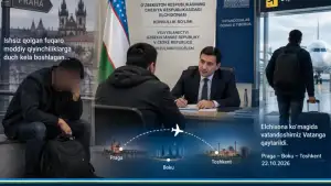 Diplomatlar ko‘magida Chexiyada og‘ir vaziyatga tushib qolgan hamyurtimiz Vatanga qaytarildi