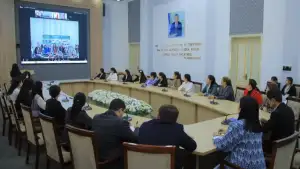 Студенты Намангана и Минска вместе отметили День узбекского языка